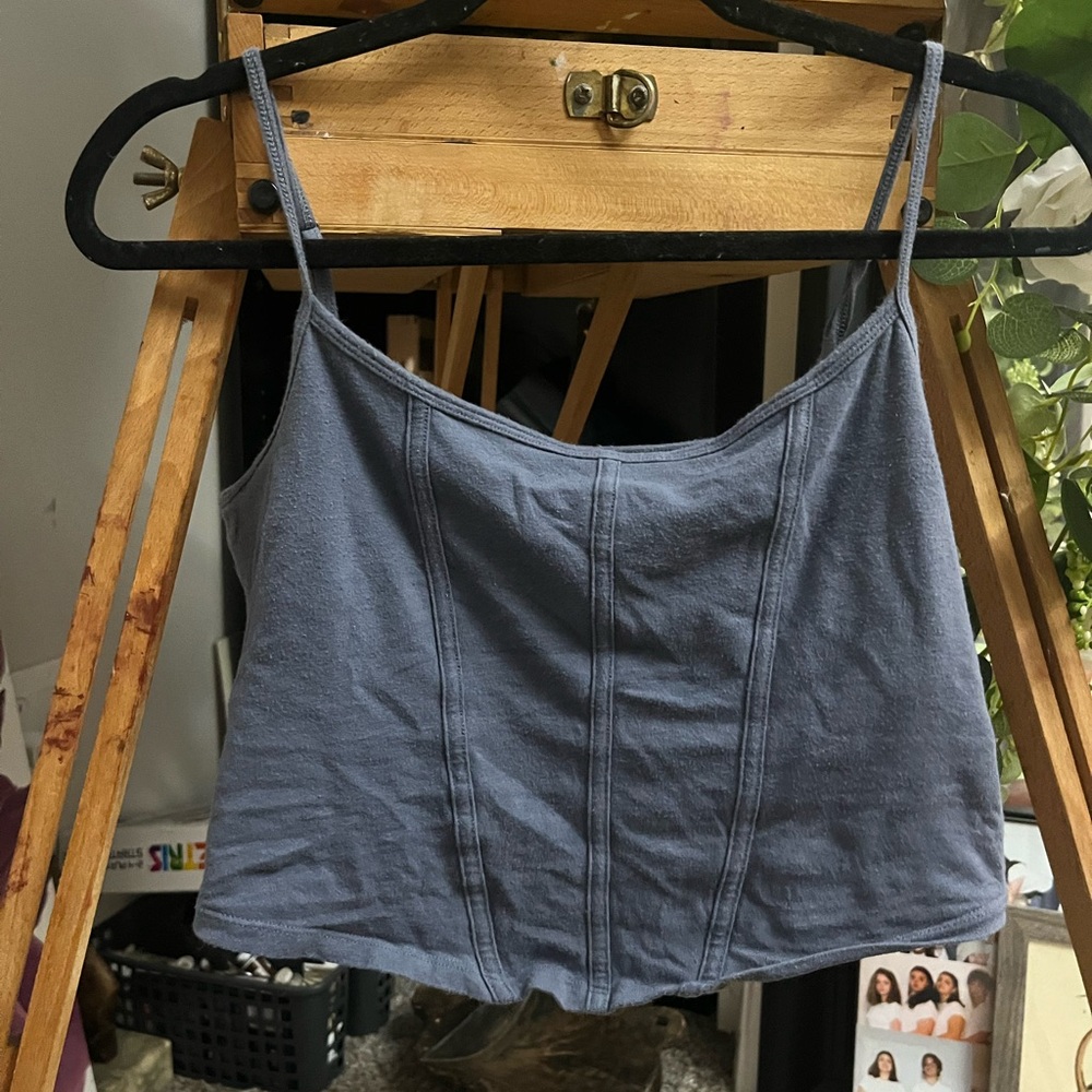 Hollister Slate Blue Camisole Top